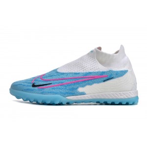Nike Phantom GX Pro DF TF Turf - Baltic Blue/Pink Blast