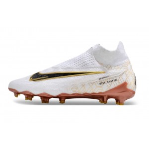 Nike Phantom GX United Golden Pack Elite DF FG - White/Gold/Black
