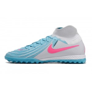 Nike Phantom Luna 2 High Top Turf Euro 2024 - Blue/White/Pink