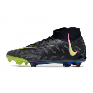 Nike Phantom Luna FG By You Custom - Black/Volt/Pink