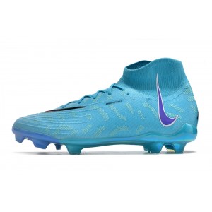 Nike Phantom Luna FG By You - Ice Blue/Purple/Black
