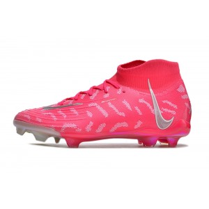 Nike Phantom Luna FG By You Custom - Pink/White