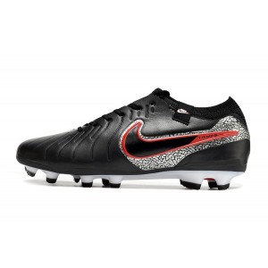 Nike Tiempo Legend 10 Elite FG AJ Pack - Black/Red/White