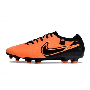 Nike Tiempo Legend 10 Elite FG - Orange/Black