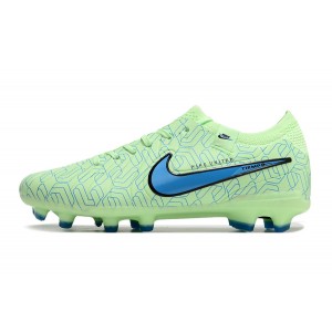 Nike Tiempo Legend 10 Elite FG Soccer Cleats - Lime Glow/Blue