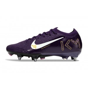 Nike Zoom Mercurial Mbappe Vapor 16 Elite SG Sofg Ground - Purple/White/Gold