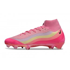 Nike Zoom Mercurial Superfly 10 Air Max 95 Elite FG - Pink/Yellow/Grey