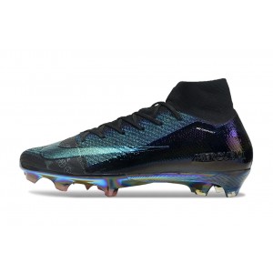 Nike Zoom Mercurial  Superfly 10 Cosmic Speed Elite SE FG - Black/Black