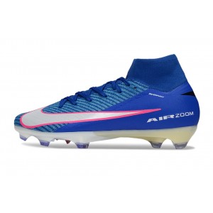  Nike Zoom Mercurial Superfly 10 Elite FG Attack Pack - Racer Blue/White