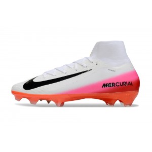 Nike Zoom Mercurial Superfly 10 Elite FG Fear Nothing Pack - White/Pink/Black