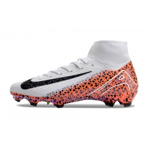 Nike Zoom Mercurial Superfly 10 Elite FG Safari Pack - Grey/Orange/Multicolor