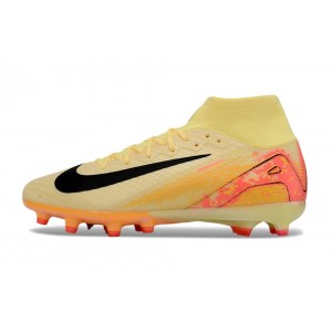 Nike Zoom Mercurial Superfly 10 KM Mbappe Pack Elite AG Cleats - Orange/Armory Navy