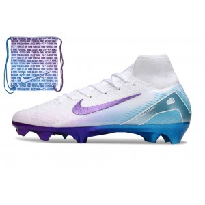 Nike Zoom Mercurial Superfly 10 LV8 Elite FG Chromatic Pack - White/Multicolor