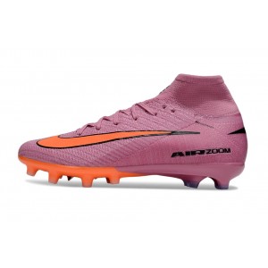 Nike Zoom Mercurial Superfly 10 Scary Good Pack Elite AG Cleats - Pink/Orange/Black