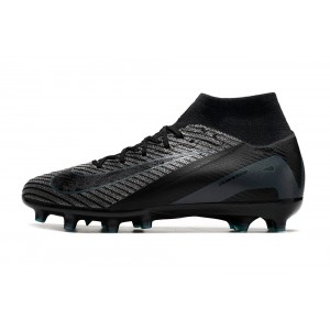 Nike Zoom Mercurial Superfly 10 Shadow Pack Elite AG Cleats - Black/Deep Jungle