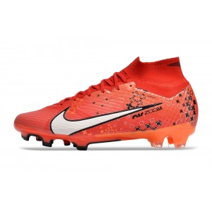 Nike Zoom Mercurial Superfly 9 Elite FG Dream Speed 7 - Bright Crimson/White/Black