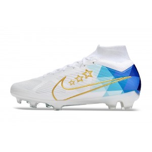 Nike Zoom Mercurial Superfly 9 Enzo Fernandez Elite FG - White/Blue/Gold