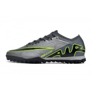 Nike Zoom Mercurial Vapor 15 Elite TF Turf - Chrome/Green