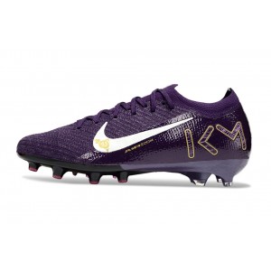 Nike Zoom Mercurial Vapor 16 Elite Mbappe AG Artificial Grass - Purple/Gold
