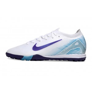 Nike Zoom Mercurial Vapor 16 LV8 Pro TF Turf Cleats - White/Purple/Blue