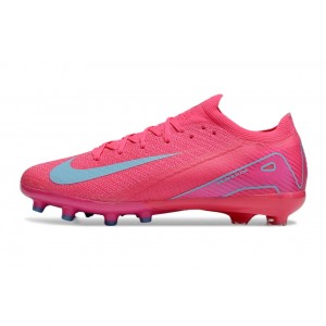 Nike Zoom Mercurial Vapor 16 Mad Energy Elite AG Cleats - Red/Aurora Green