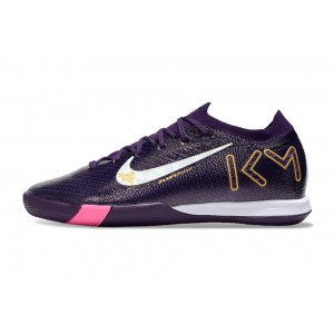 Nike Zoom Mercurial Vapor 16 Mbappe Indoor IC - Purple/White