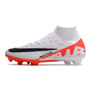 Nike Air Zoom Mercurial Superfly 9 Elite FG - Bright Crimson/White/Black