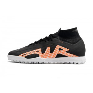 Nike Air Zoom Mercurial Superfly 9 Elite Turf - Black/Orange