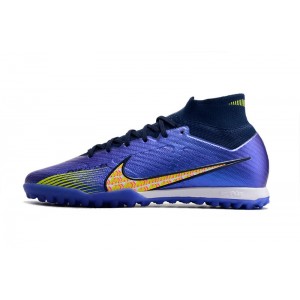Nike Air Zoom Mercurial Superfly 9 Elite Turf - Blue/Navy