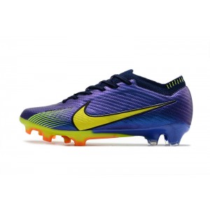 Nike Air Zoom Mercurial Vapor 15 Elite FG - Blue/Black/Yellow