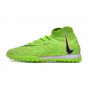 Nike By You Custom Phantom Luna Elite TF Turf - Green/Black