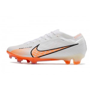 Nike Air Zoom Mercurial Vapor 15 Elite FG - White/Orange