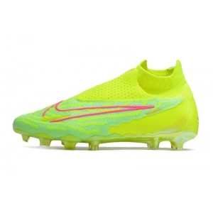 Nike Gripknit Phantom GX Elite DF FG By You - Volt/Green
