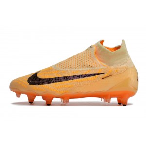 Nike GripKnit Phantom GX Elite DF SG-PRO Anti Clog Blaze - Citron Tint/Burgundy Crush