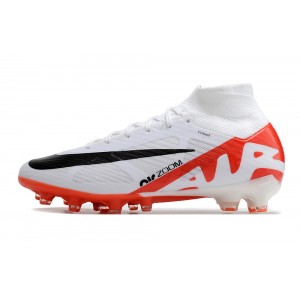 Nike Zoom Mercurial 23-24 New Season Superfly 9 Elite AG - Red/White