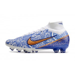 Nike Zoom Mercurial Superfly 9 Elite CR7 AG - Blue/White