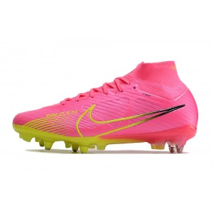 Nike Zoom Mercurial Superfly 9 Elite SG Pro Anti Clog Luminous Pack - Pink/Volt