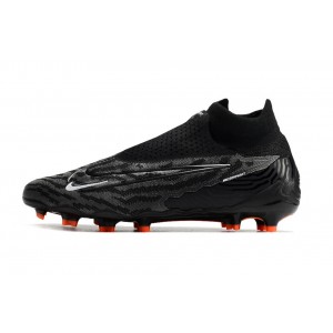 Nike Phantom GX Elite DF FG Black Pack - Black/Dark Smoke Grey
