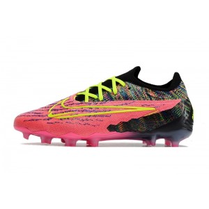 Nike Phantom GX Elite Low-cut FG Firm Ground - Pink/Volt/Black