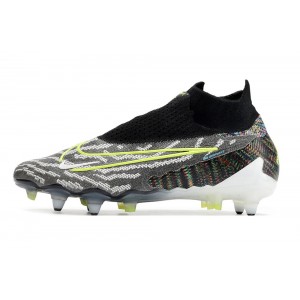 Nike Phantom GX Elite Fusion DF SG-PRO Anti Clog Link - Black/Volt/White/Blue Glow