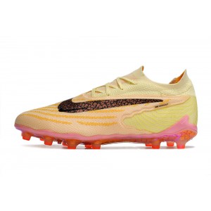 Nike Phantom GX Elite Low AG-Pro Blaze Pack - Citron Tint/Burgundy Crush