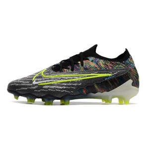 Nike Phantom GX Elite Low-cut FG Fusion - Black/Volt/White/Blue Glow
