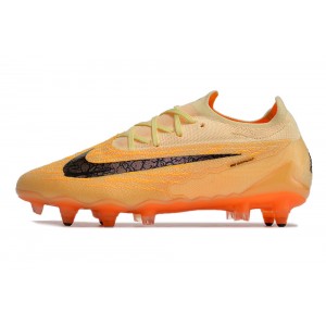 Nike Phantom GX Elite Low SG-PRO Anti Clog Blaze - Citron Tint/Burgundy Crush