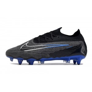 Nike Phantom GX Elite Low SG-PRO Anti Clog Shadow Pack - Black/Chrome/Hyper Royal