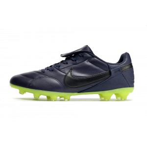 Nike Premier III FG - Blackened Blue/Volt/Black