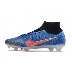 Nike Air Zoom Mercurial Superfly 9 Elite FG - Blue/Pink/Yellow
