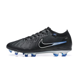 Nike Tiempo Legend 10 Elite FG Shadow - Black/Hyper Royal/Chrome