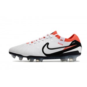 Nike Tiempo Legend 10 Elite FG - White/Bright Crimson/Black