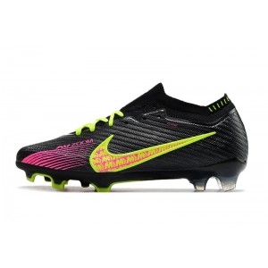 Nike Air Zoom Mercurial Vapor 15 Elite FG - Black/Pink/Yellow