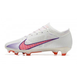 Nike Air Zoom Mercurial Vapor 15 Elite FG - White/Purple/Red